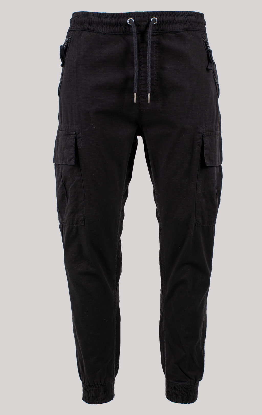 Брюки джоггеры ALPHA INDUSTRIES RIPSTOP JOGGER black 