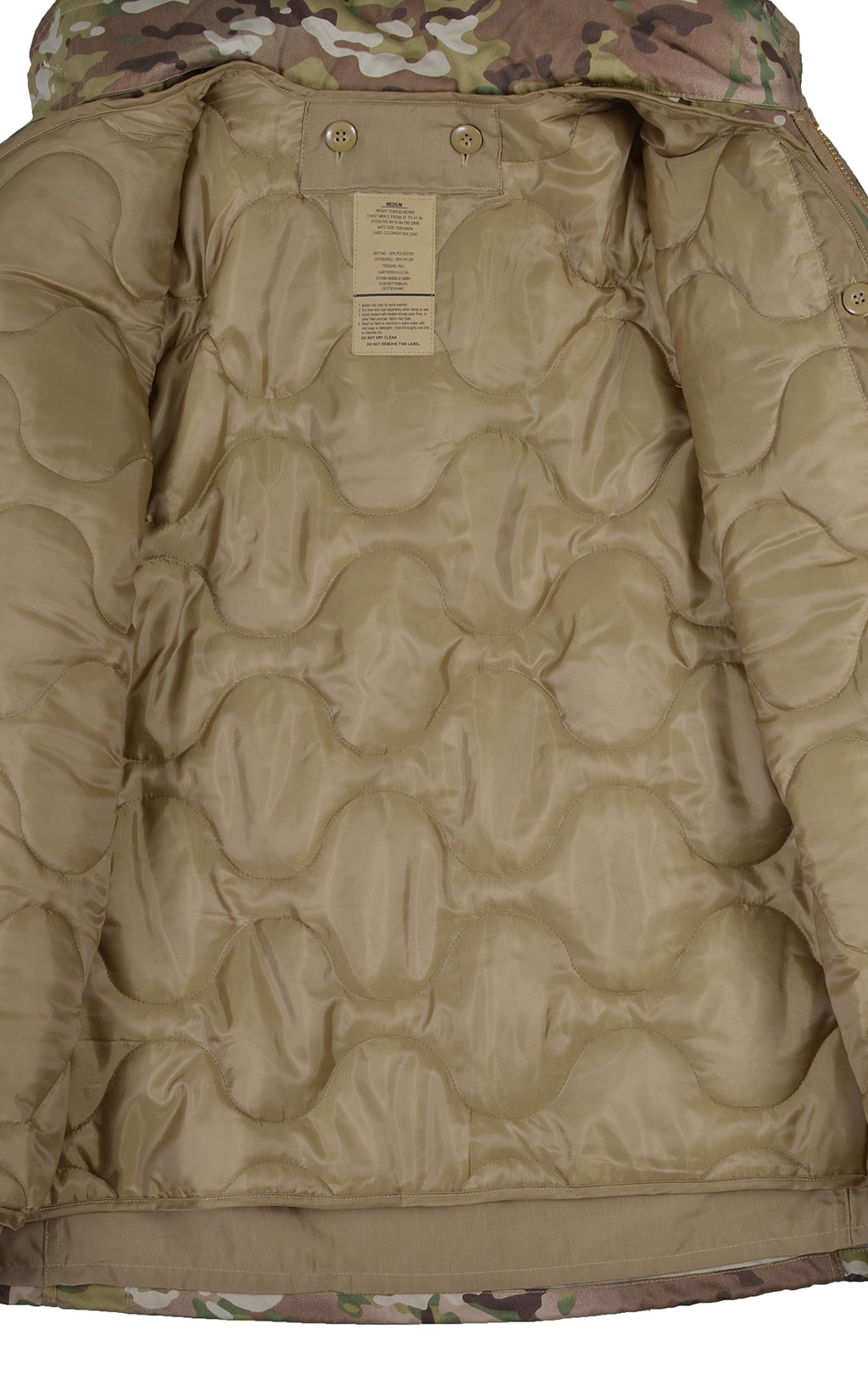 Куртка Mil-Tec M-65 CLASSIC с подстёжкой multicam 