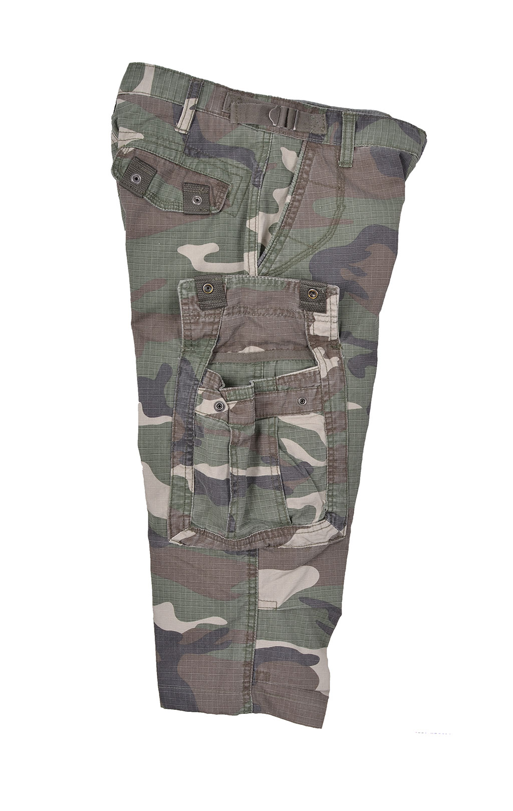 Детские шорты карго удлинённые Fostex GIOVANNI camo woodland 