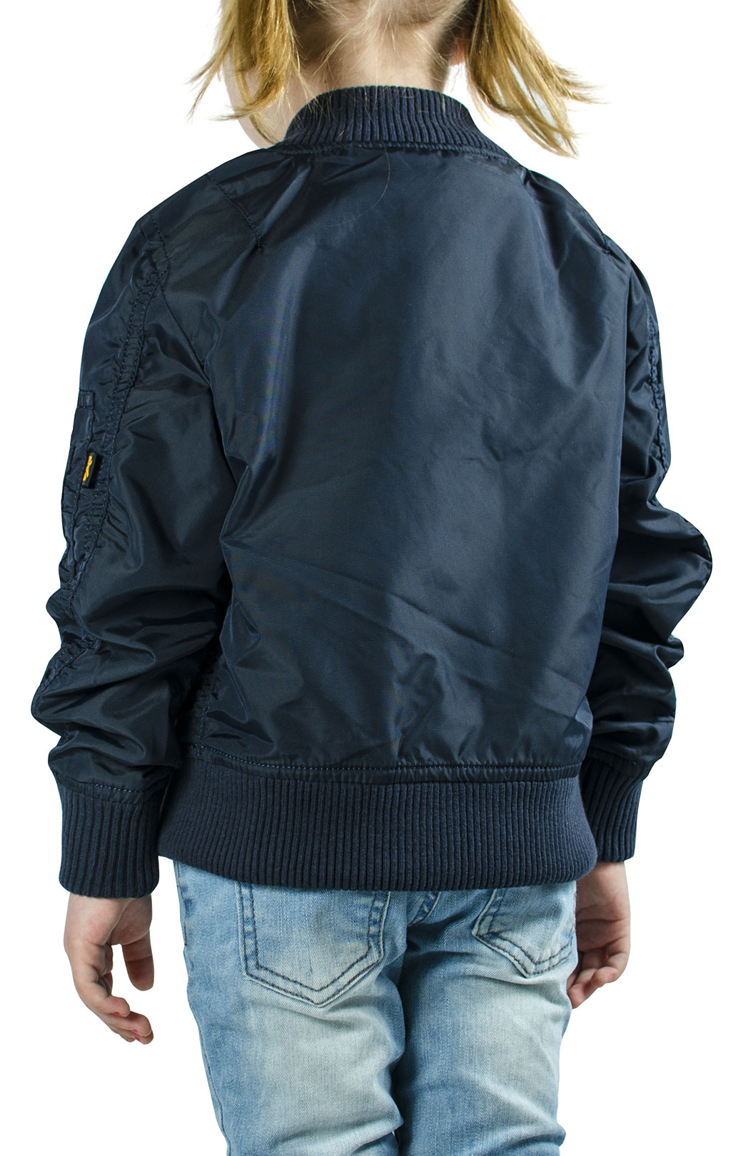 Детская ветровка-бомбер ALPHA INDUSTRIES MA-1 TT rep. blue 