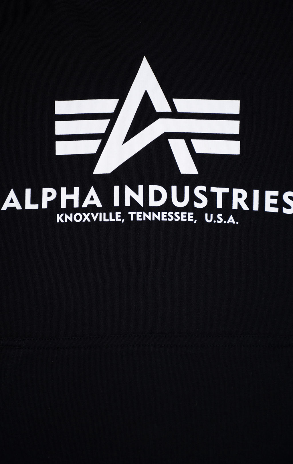 Футболка с капюшоном ALPHA INDUSTRIES BASIC T Hooded black 