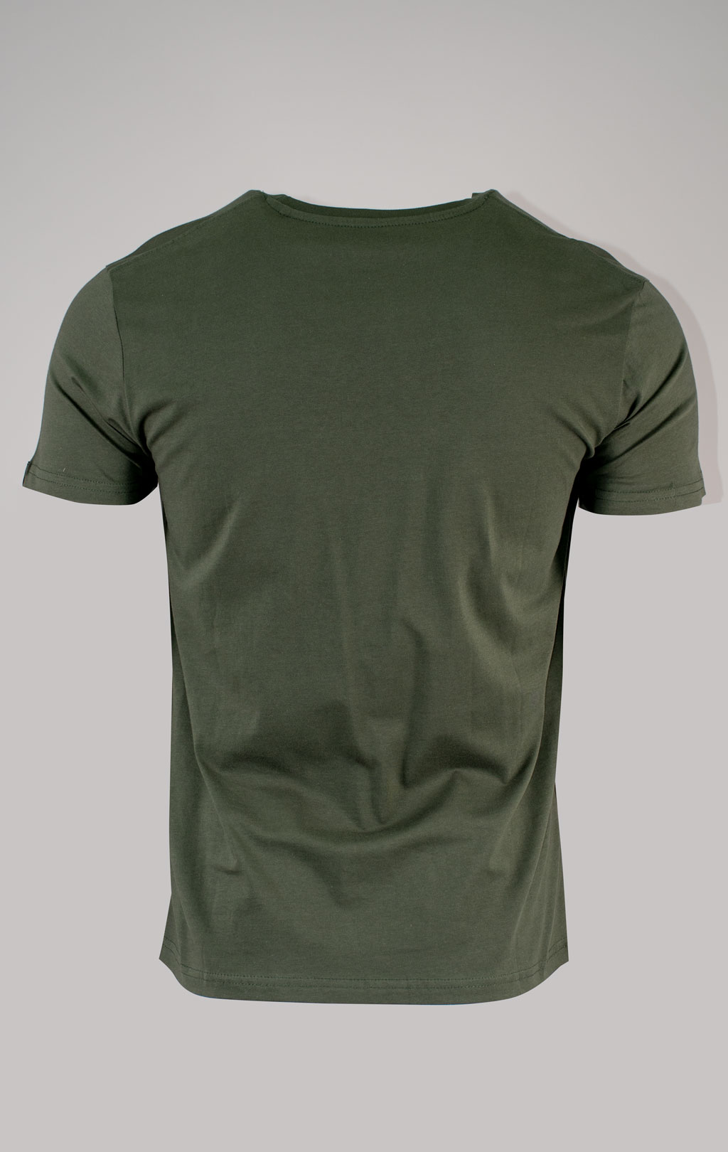 Футболка ALPHA INDUSTRIES BASIC T SMALL LOGO dark olive 