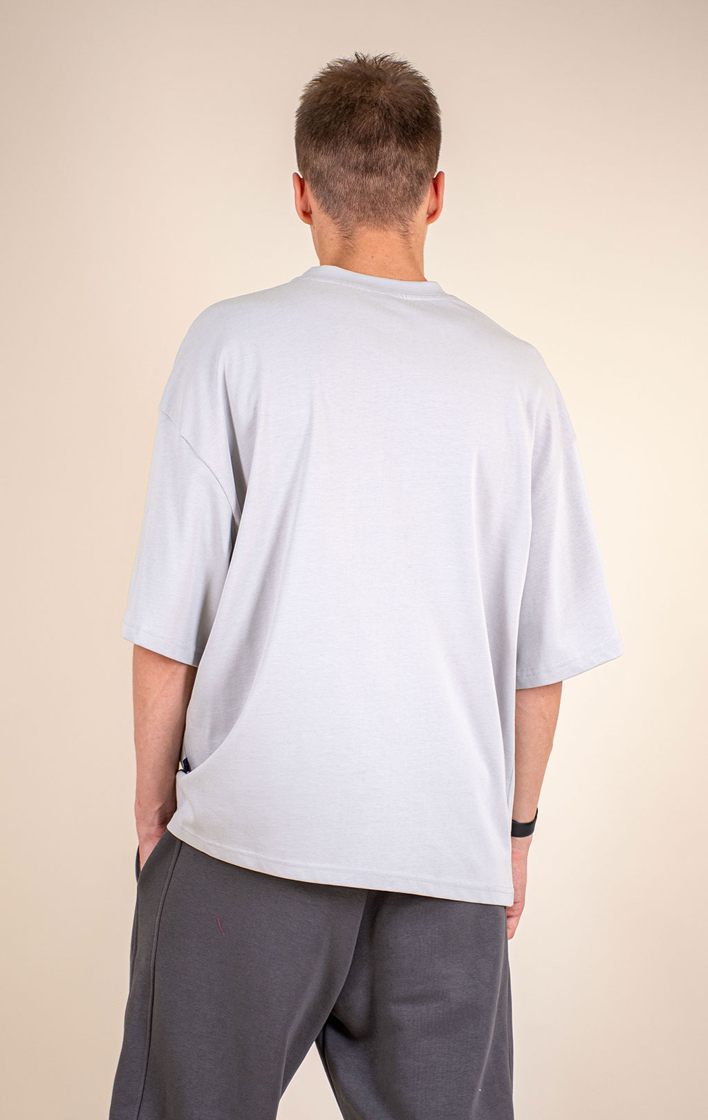 Футболка ALPHA INDUSTRIES BASE T pastel grey 