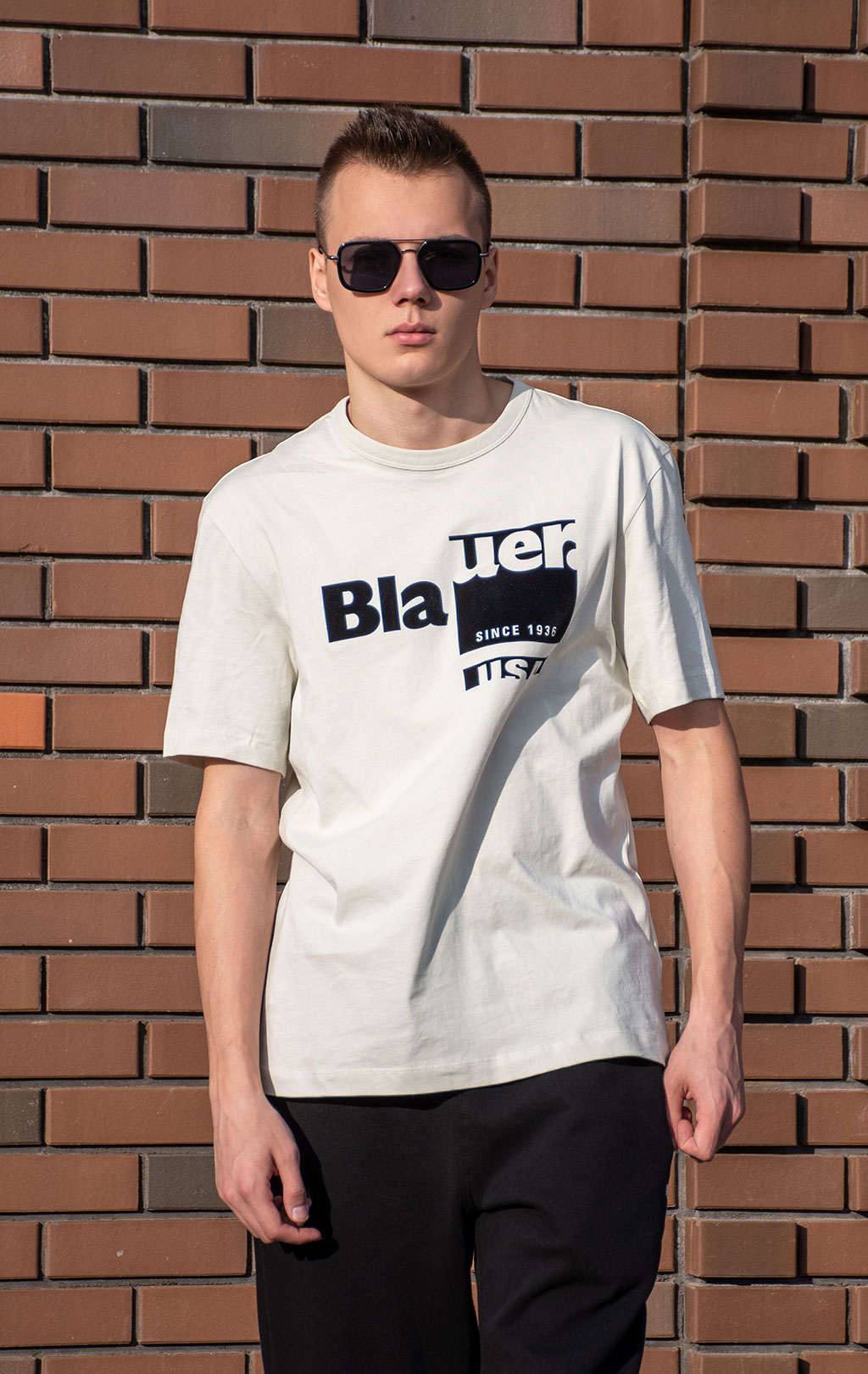 Футболка BLAUER GEORGE FW 24/25 white (HO2224) 