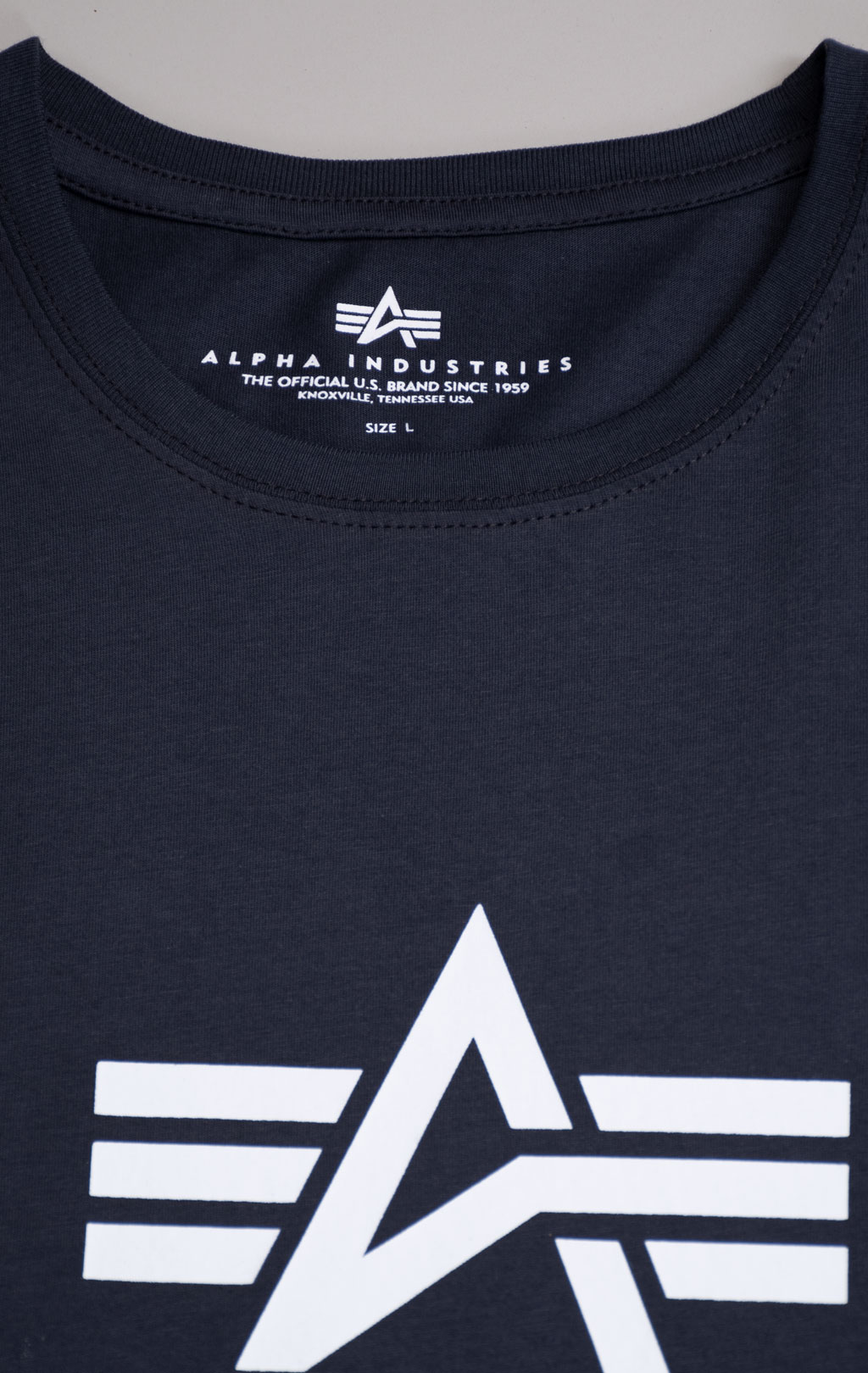 Футболка ALPHA INDUSTRIES BASIC T navy 