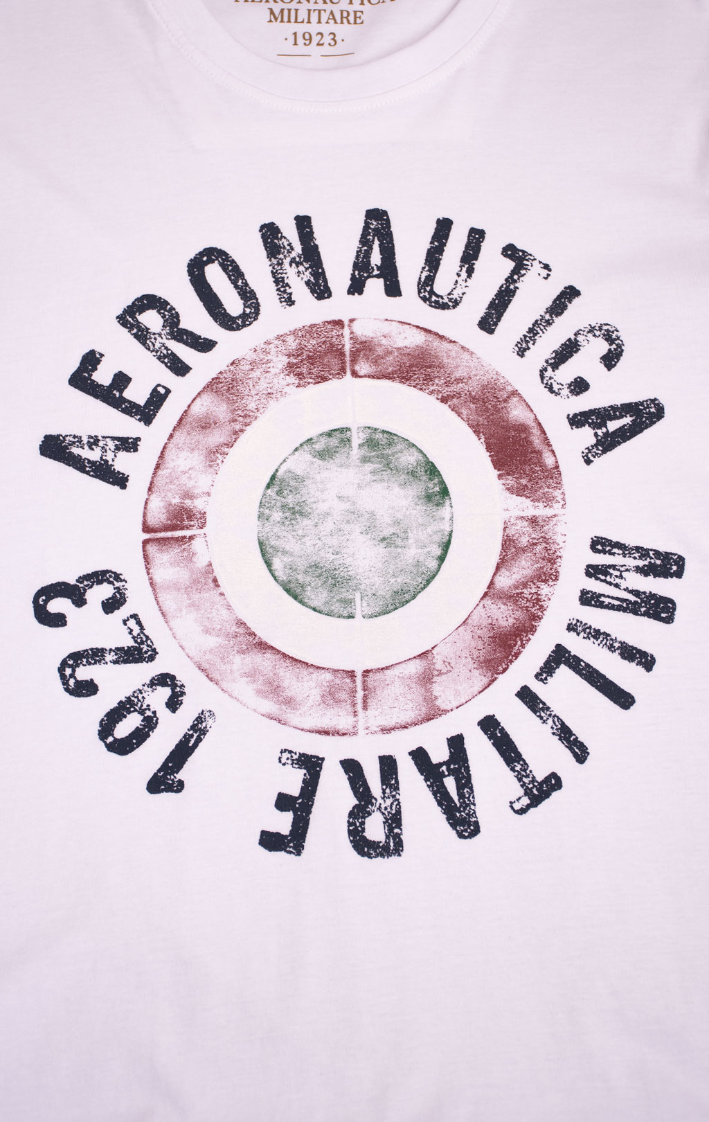 Футболка AERONAUTICA MILITARE big size SS 26/BD off white (TS 2538) 