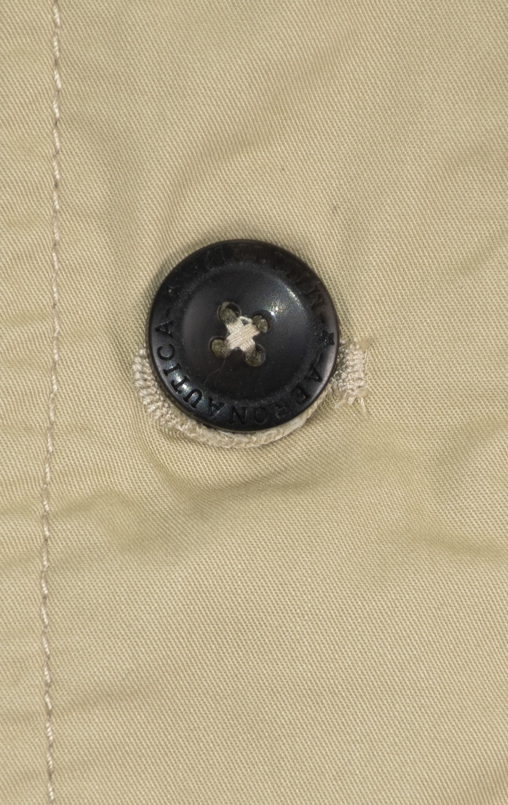 Ветровка AERONAUTICA MILITARE M-65 big size SS 25 m/IN antelope beige (AB 2212) 