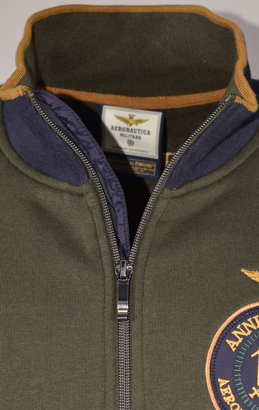 Олимпийка AERONAUTICA MILITARE FW 23/24/BD dark green (FE 1822) 