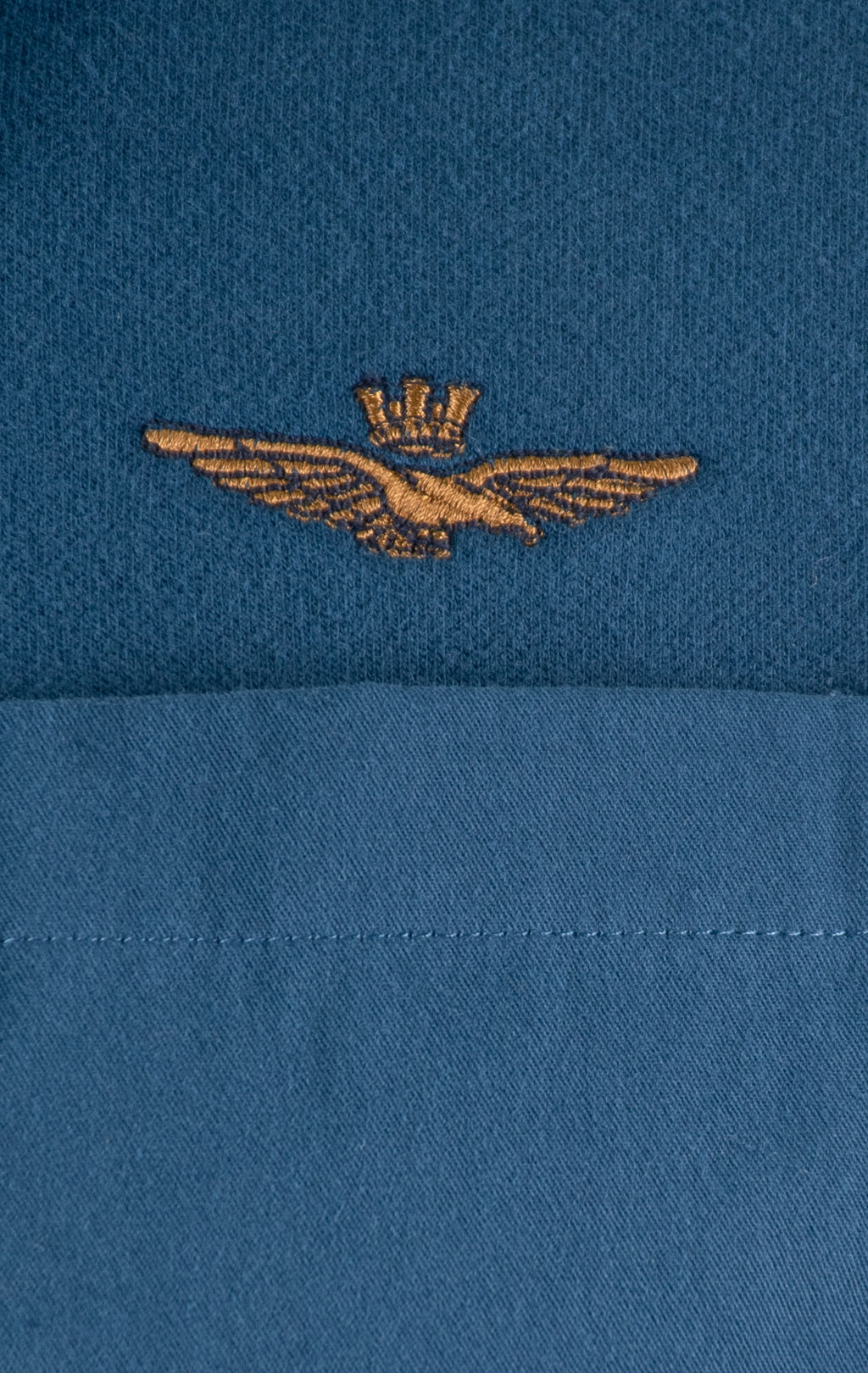Свитшот AERONAUTICA MILITARE FW 25/26/TR titan avio (FE 2067) 
