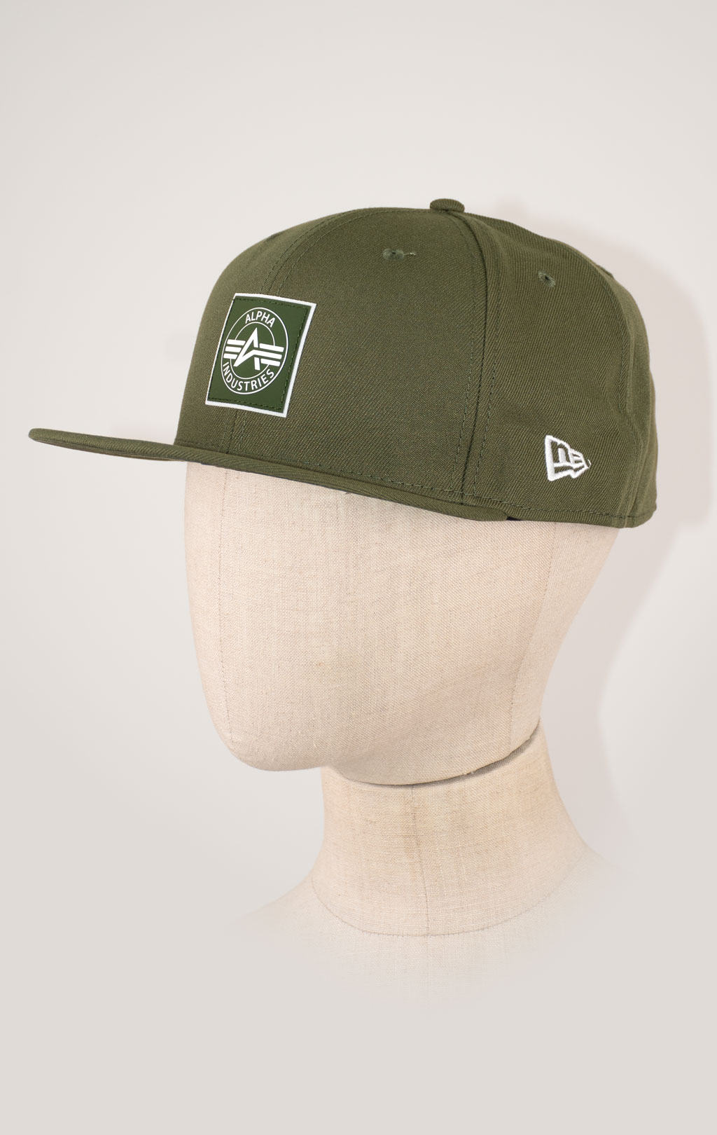 Бейсболка ALPHA INDUSTRIES ALPHA INDUSTRIES 59 big size FW 25/26 olive 