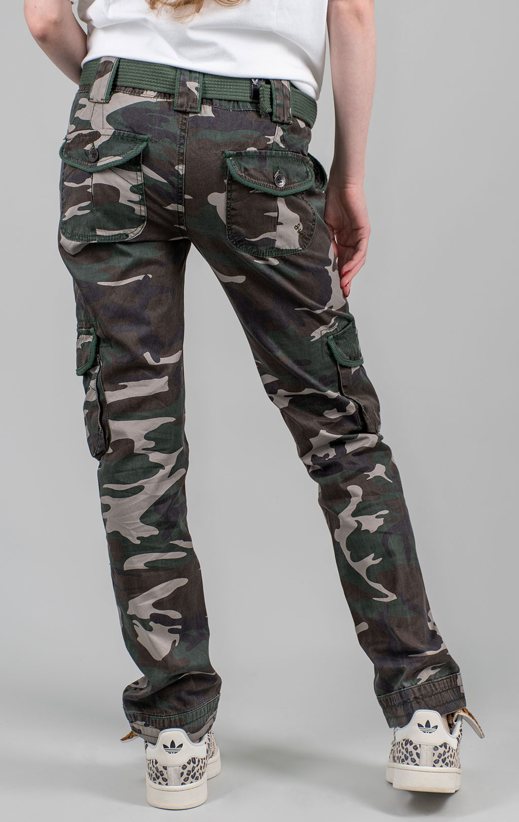 Женские брюки-карго Surplus LADIES PREMIUM camo woodland 