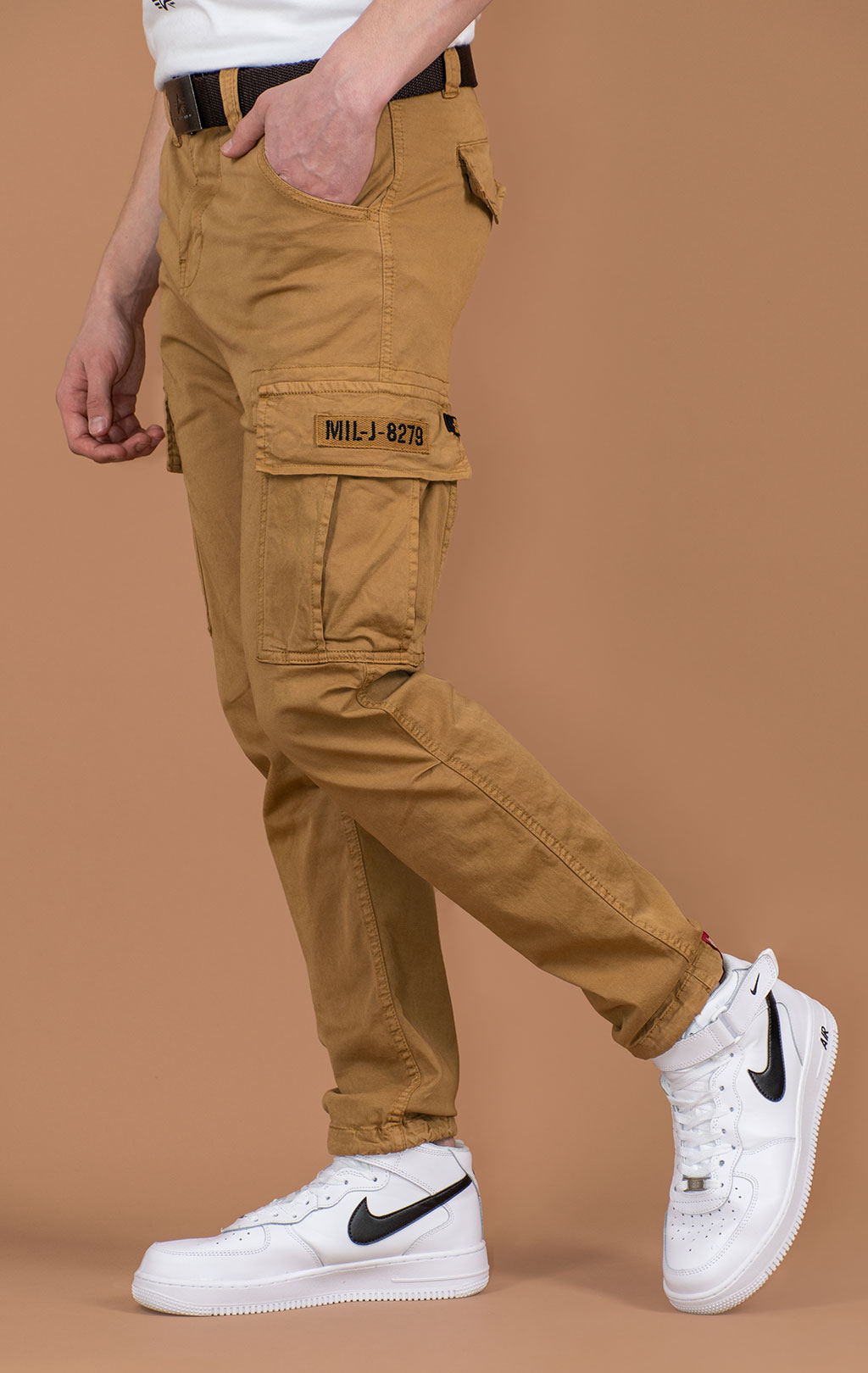 Брюки-карго ALPHA INDUSTRIES SQUAD khaki 