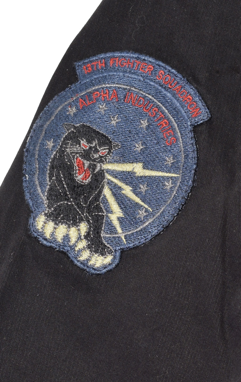 Ветровка ALPHA INDUSTRIES M-65 HUNTINGTON PATCH black 