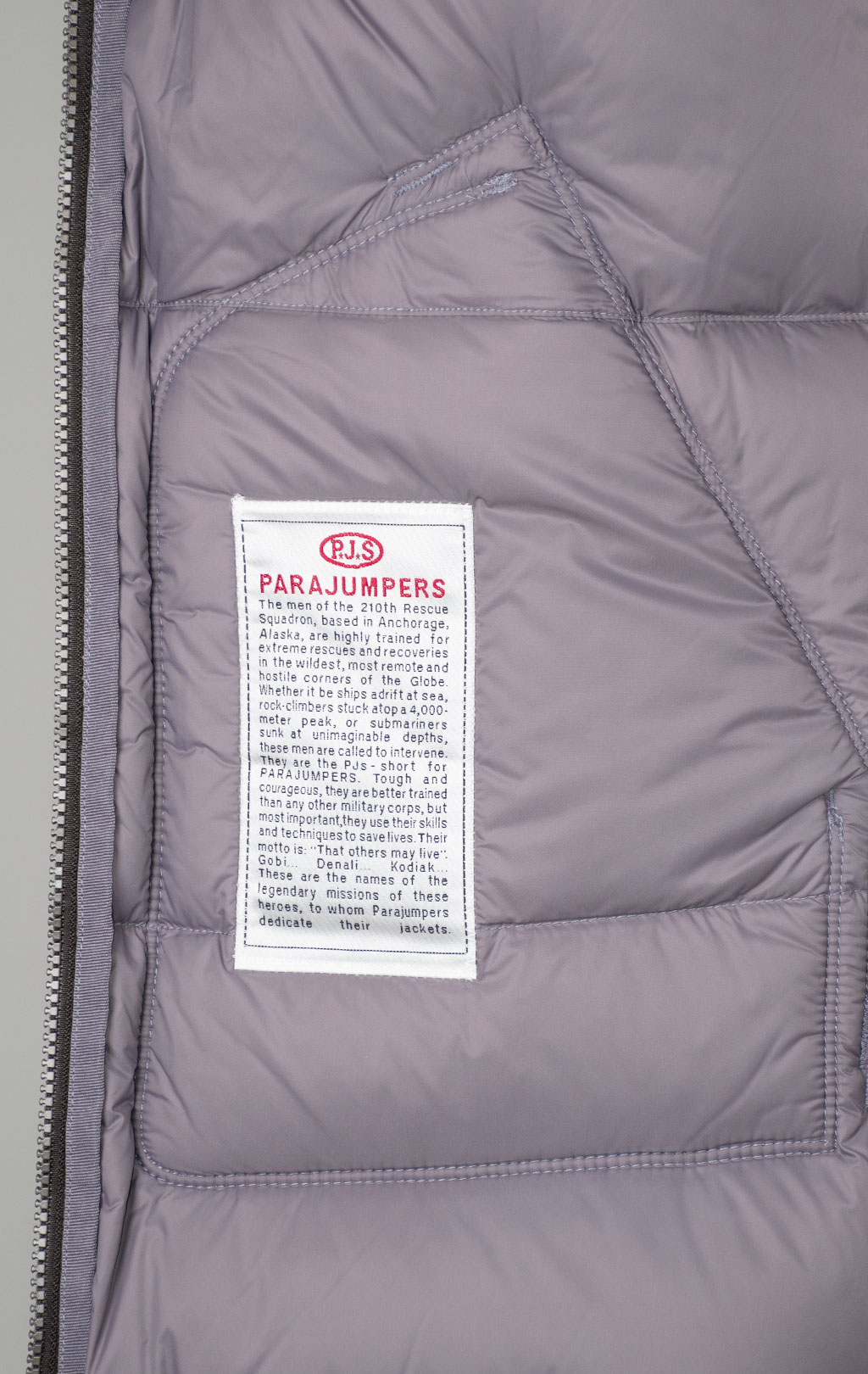 Женская куртка-пуховик PARAJUMPERS LONG BEAR FW 25/26 rabbit grey 