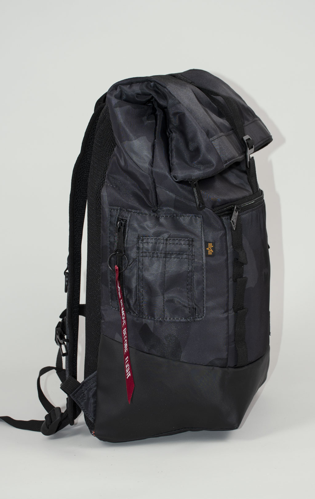 Рюкзак ALPHA INDUSTRIES CREW RT BAG CAMO black camo 