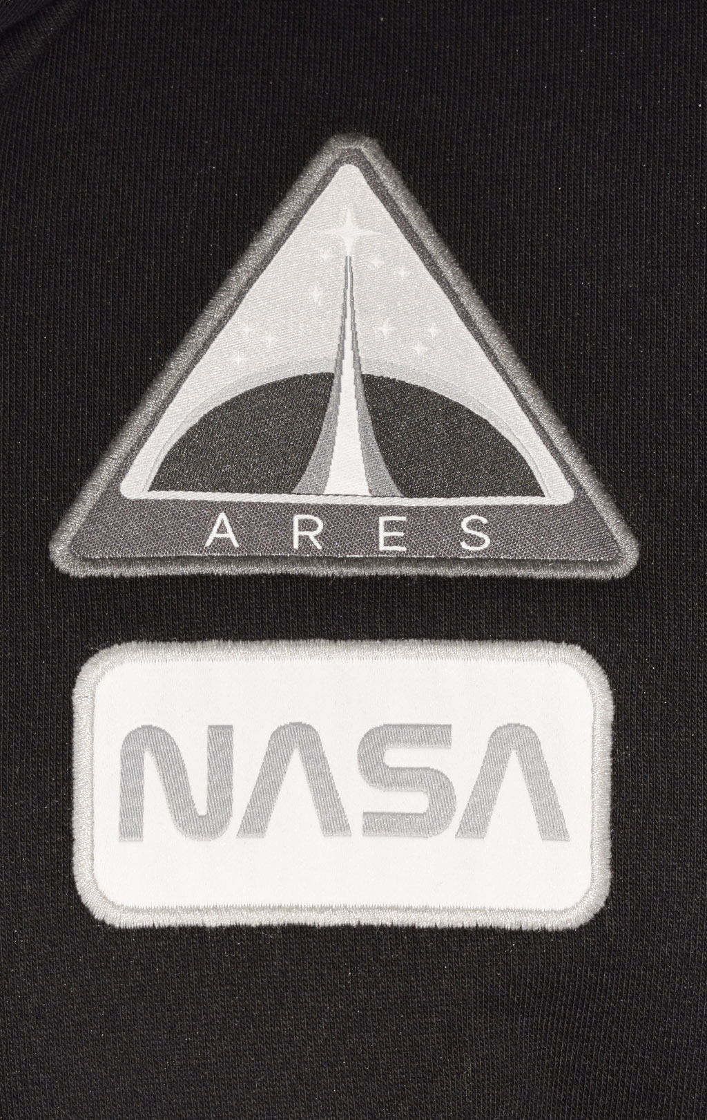 Толстовка ALPHA INDUSTRIES NASA SPACE CAMP HOODY black 