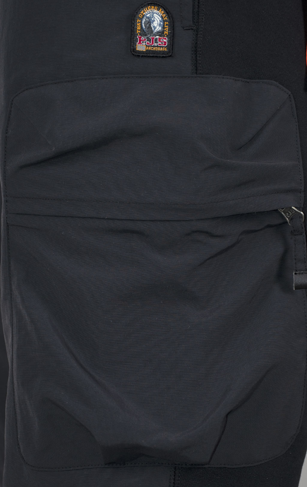 Брюки трикотажные PARAJUMPERS OSAGE с карманами FW 25/26 black 