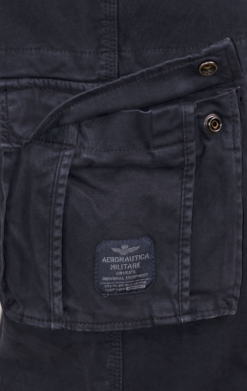 Брюки-карго AERONAUTICA MILITARE плотные FW 24/25/AL dark blue (PA 1329) 