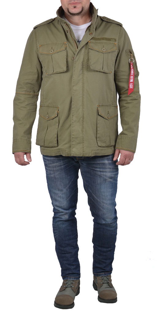 Ветровка ALPHA INDUSTRIES PORTLAND olive 