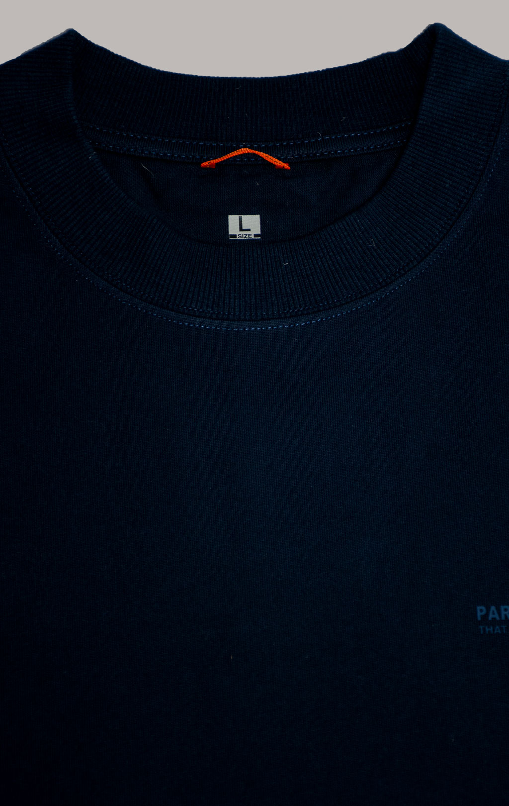 Футболка PARAJUMPERS REG TEE плотная FW 25/26 blue navy 