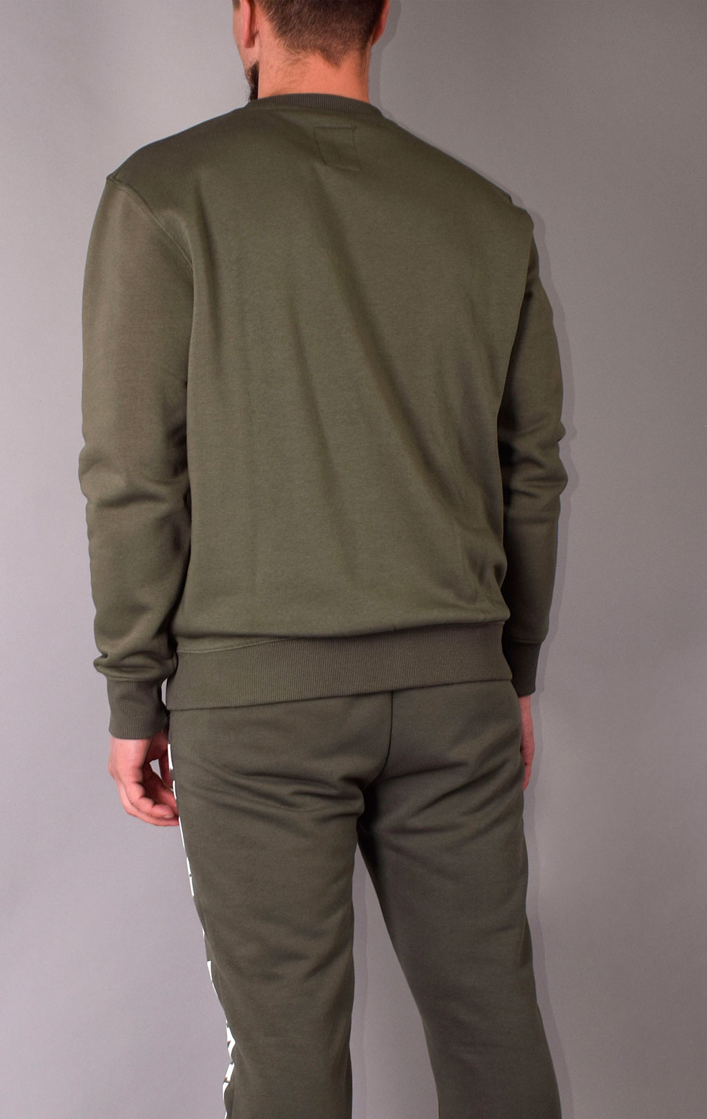 Свитшот ALPHA INDUSTRIES BASIC SWEATER dark olive 