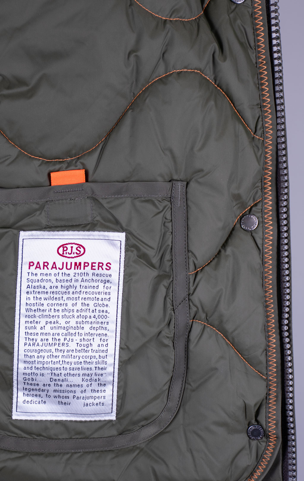 Аляска пуховая PARAJUMPERS GOBI FW 26/27 rosemary 