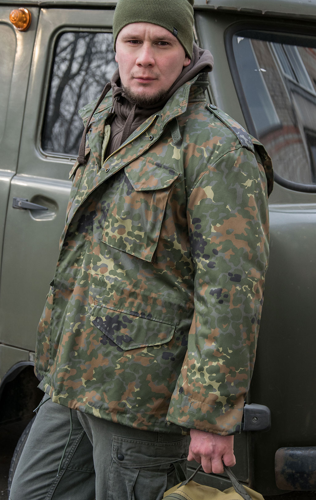 Куртка Mil-Tec M-65 CLASSIC с подстёжкой flecktarn 
