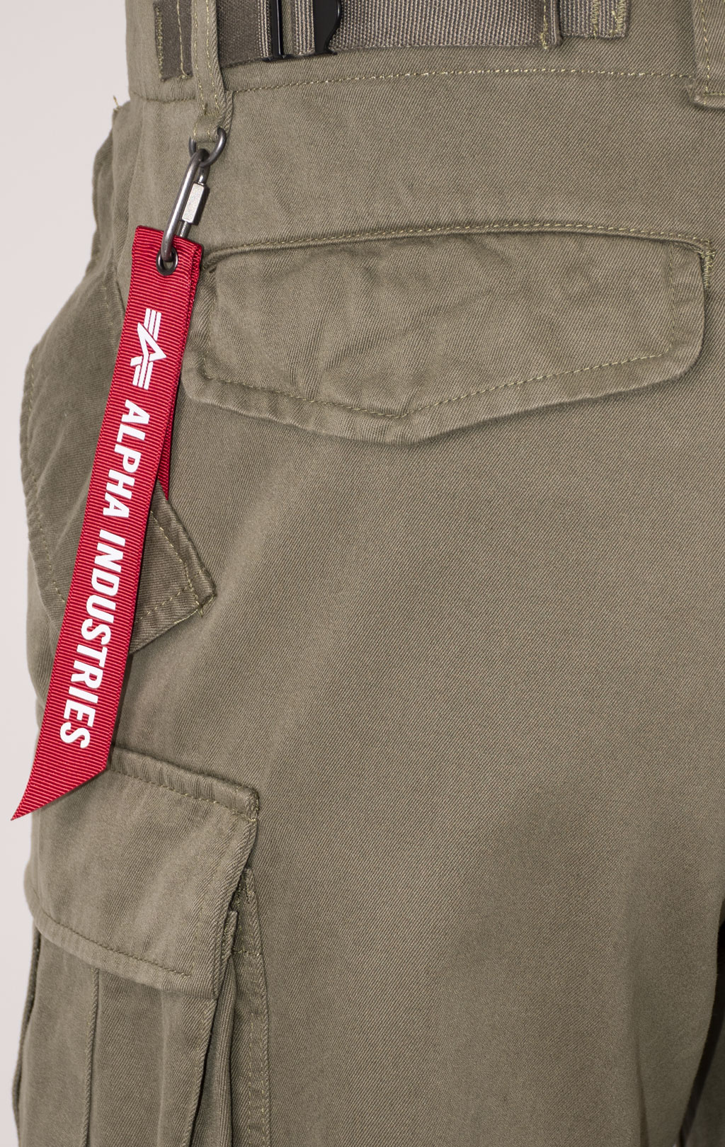 Брюки-карго парашюты ALPHA INDUSTRIES M-65 PANT плотные SS 25 m OG-107 green 