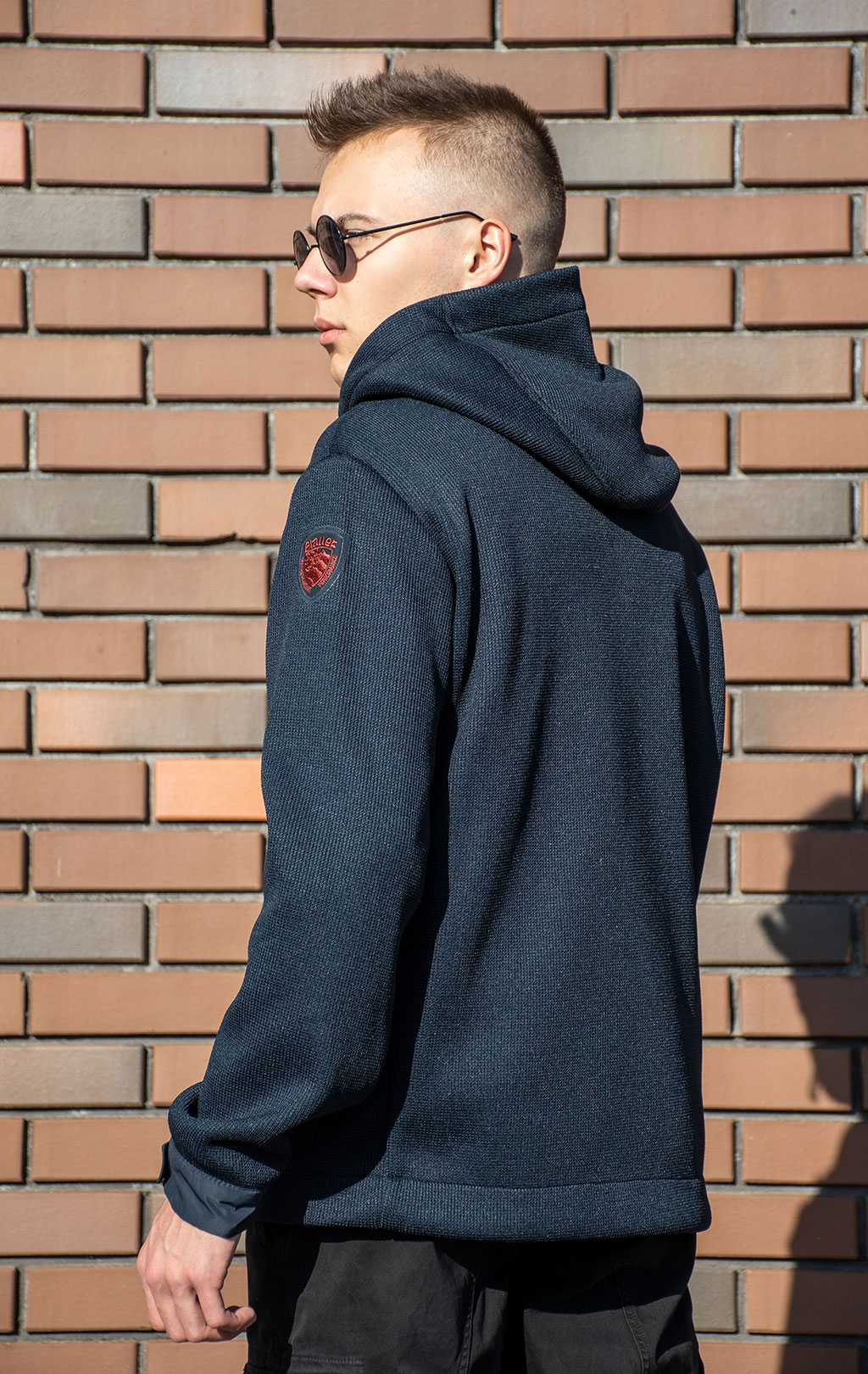 Толстовка-куртка BLAUER EDGAR FW 24/25 blue (FO2186) 
