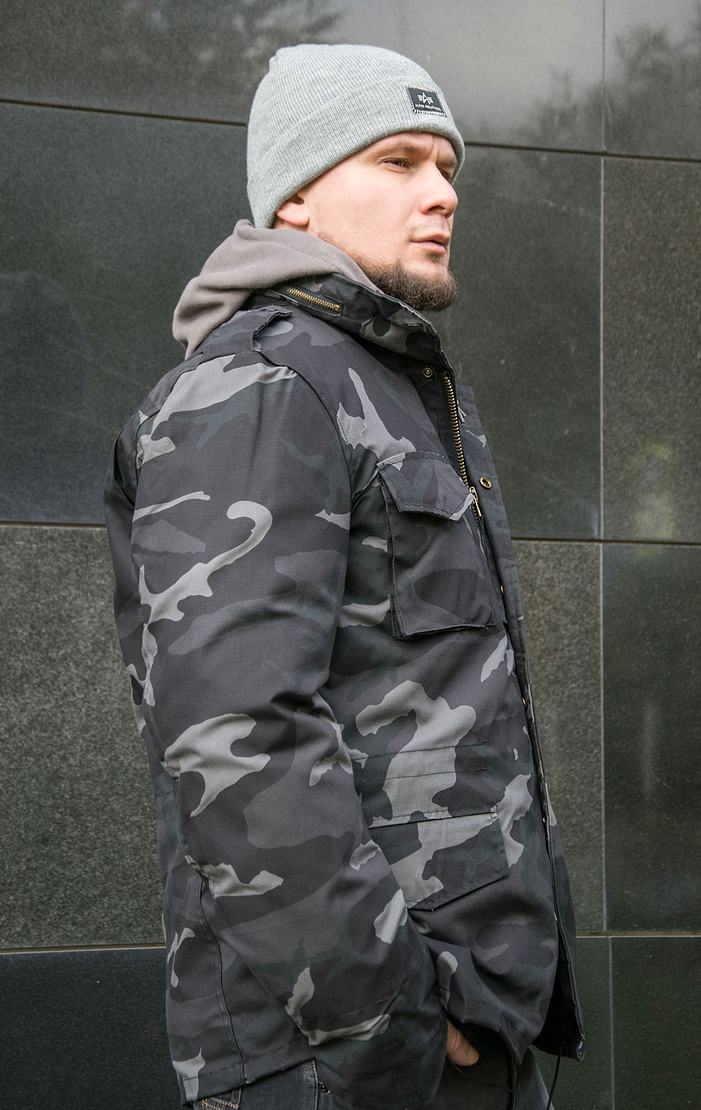 Куртка Surplus M-65 с подстёжкой camo black 
