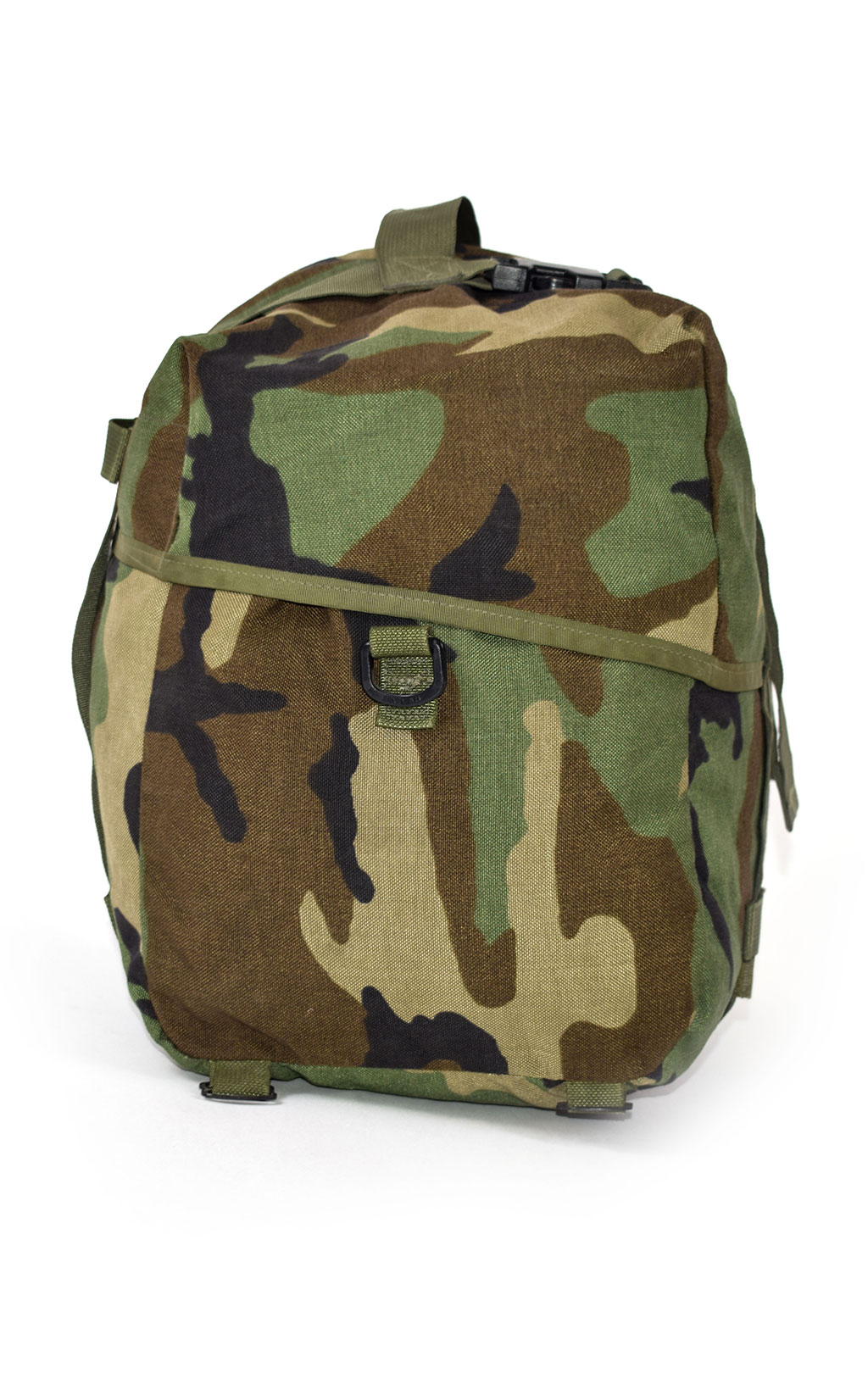 Сумка под спальный мешок 37x19x30 camo woodland б/у США