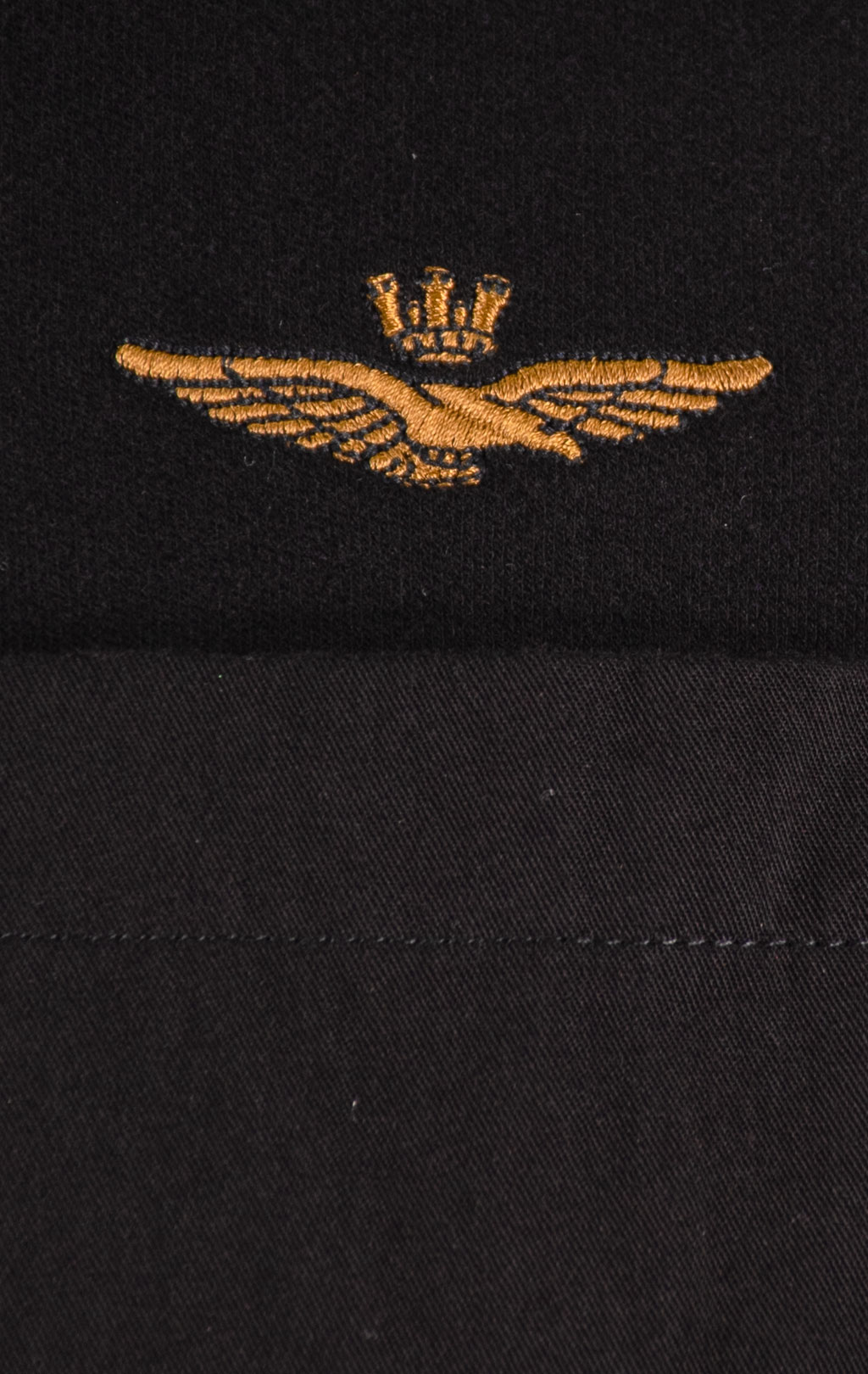 Свитшот AERONAUTICA MILITARE FW 25/26/TR jet black (FE 2067) 