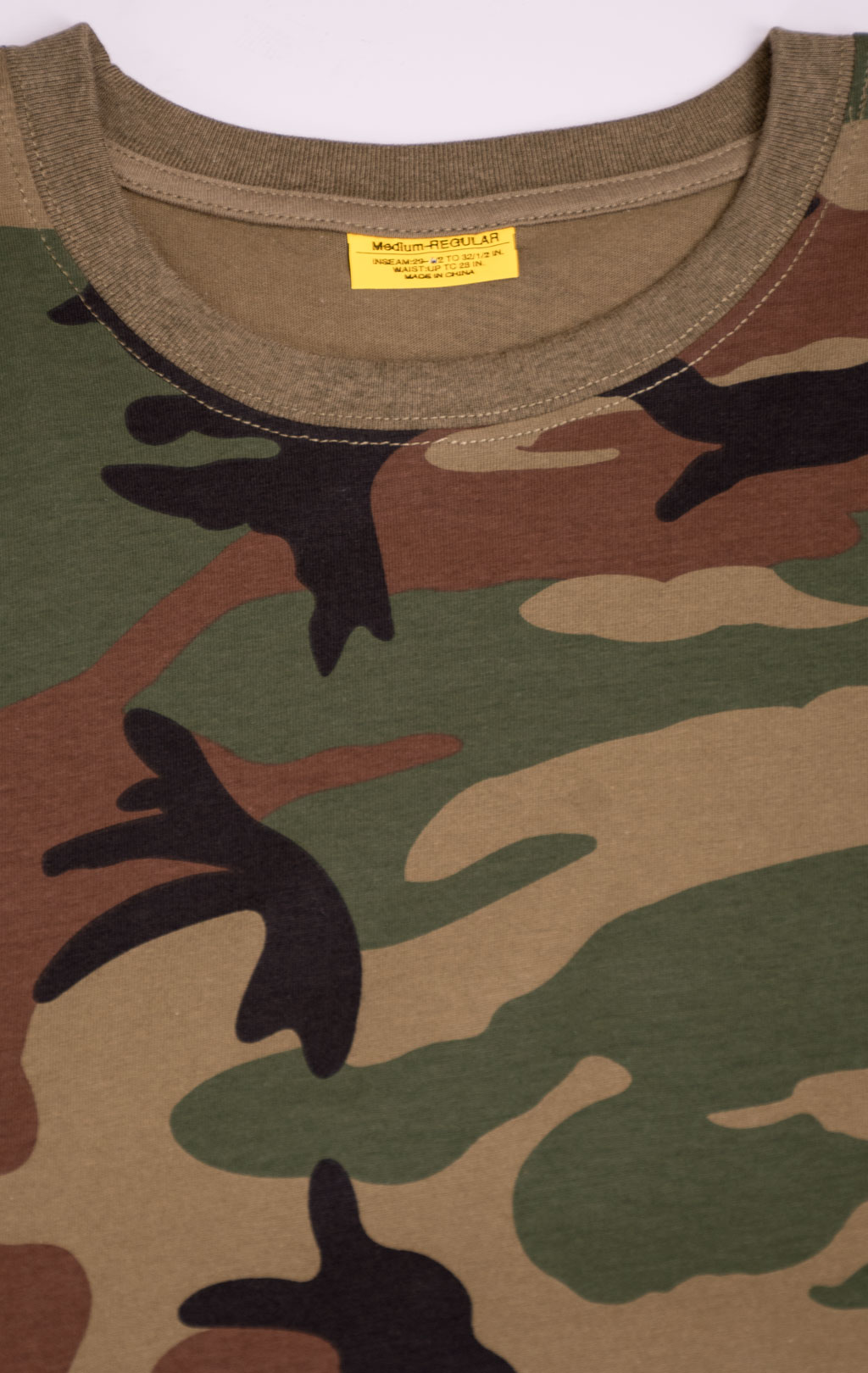 Футболка полевая SABADO хлопок camo woodland 