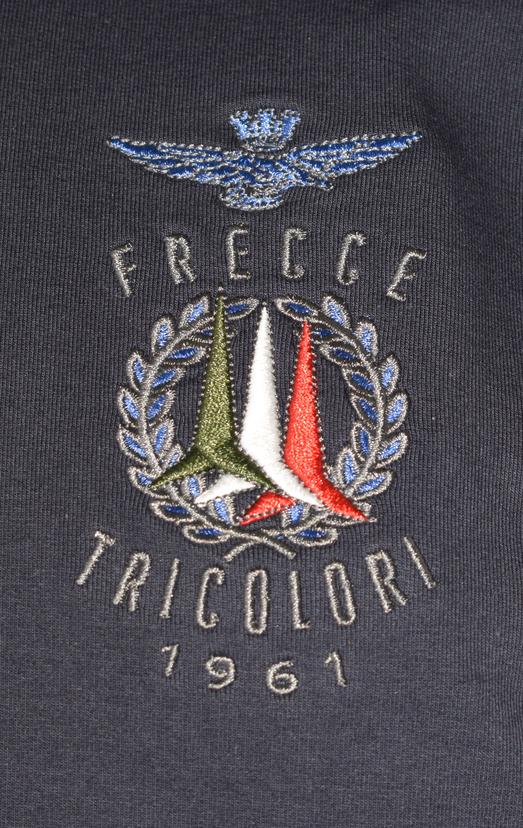 Олимпийка AERONAUTICA MILITARE SS 22/BD dark navy (FE 1663) 