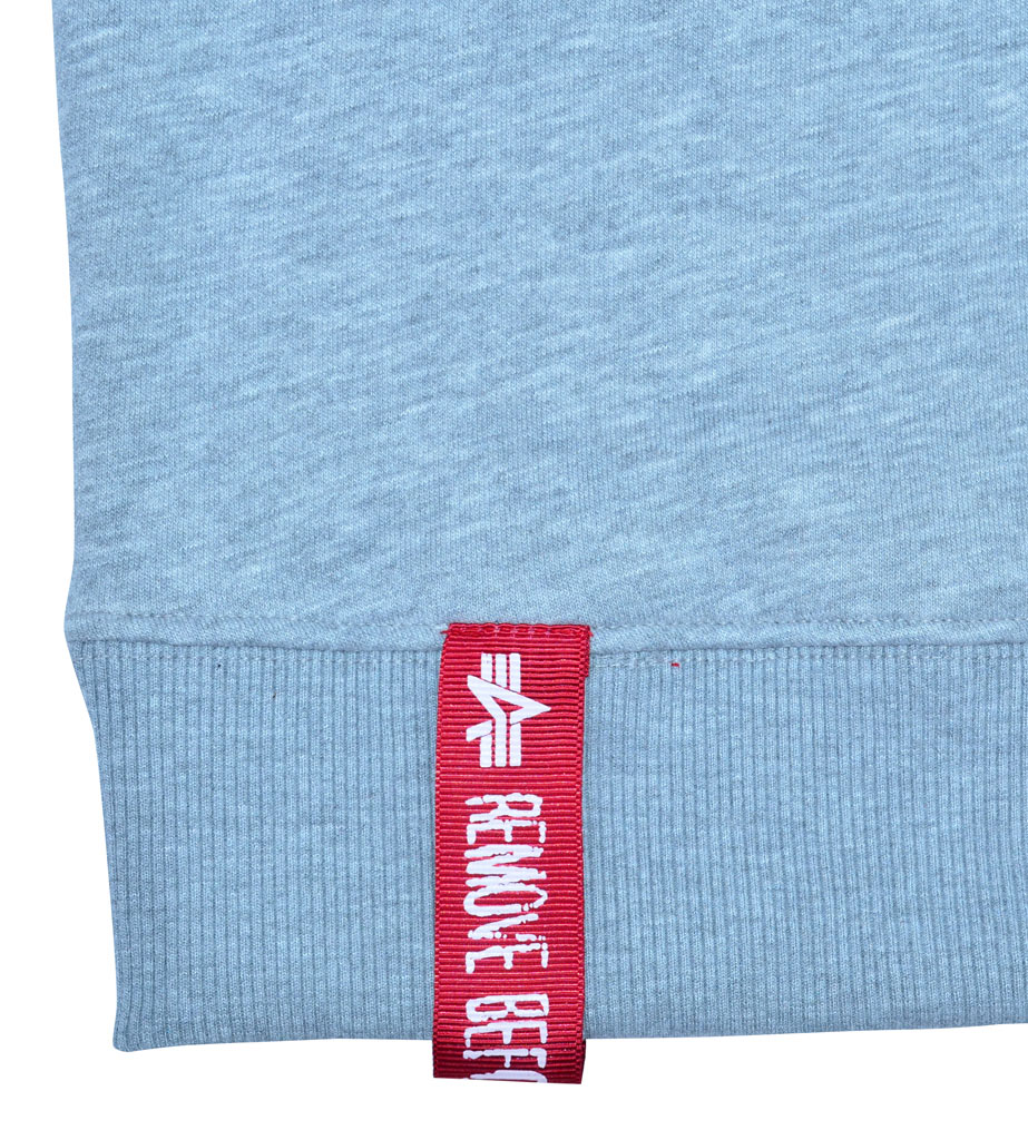 Свитшот ALPHA INDUSTRIES BASIC SWEATER grey heather 