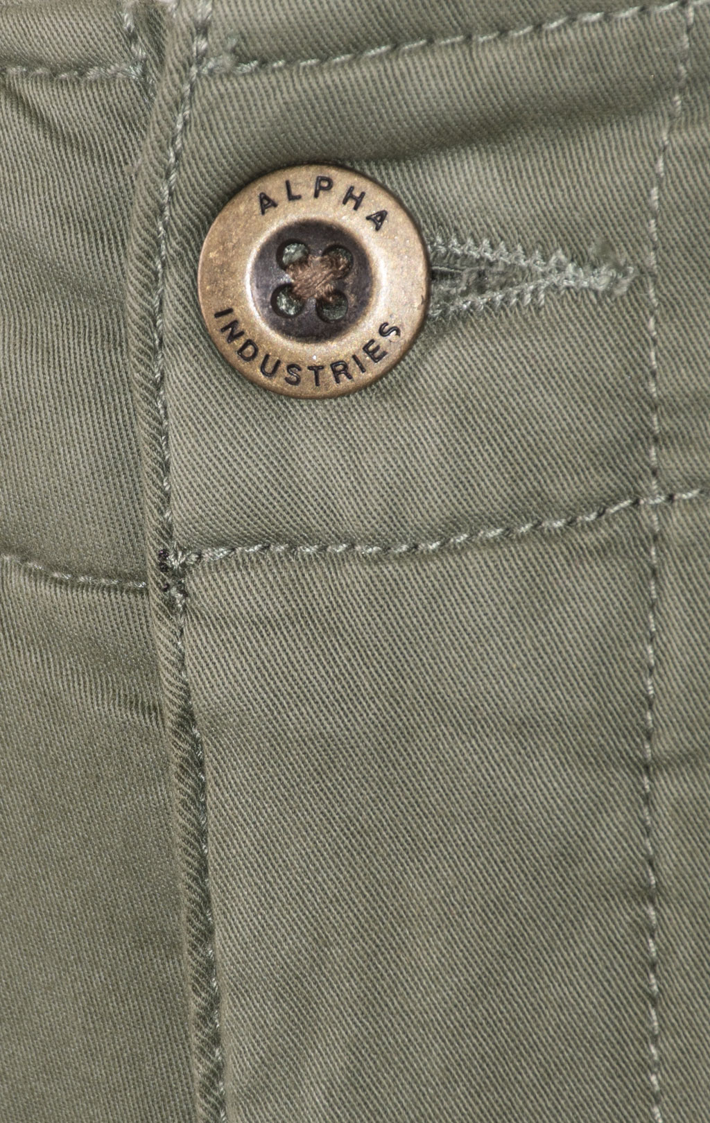 Шорты карго ALPHA INDUSTRIES CREW SHORT vintage green 