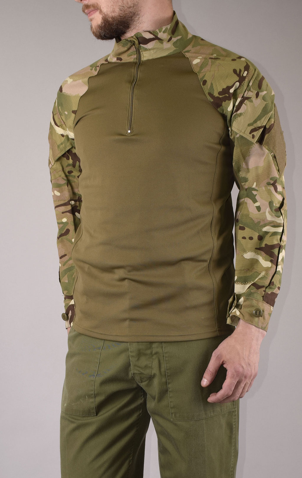 Рубашка Combat Shirt облегчённая mtp/olive б/у Англия