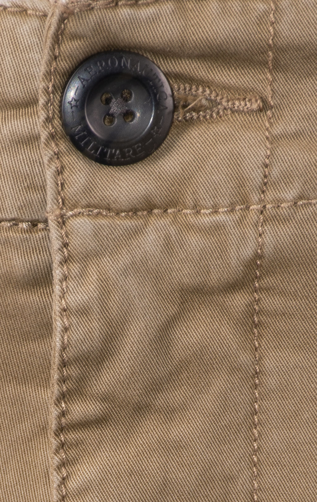 Брюки-карго AERONAUTICA MILITARE плотные FW 24/25/BD khaki (PA 1632) 