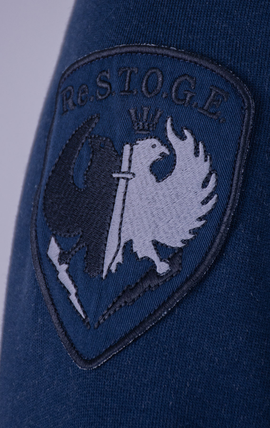 Олимпийка AERONAUTICA MILITARE FW 26/27/TR blue navy (FE 2143) 