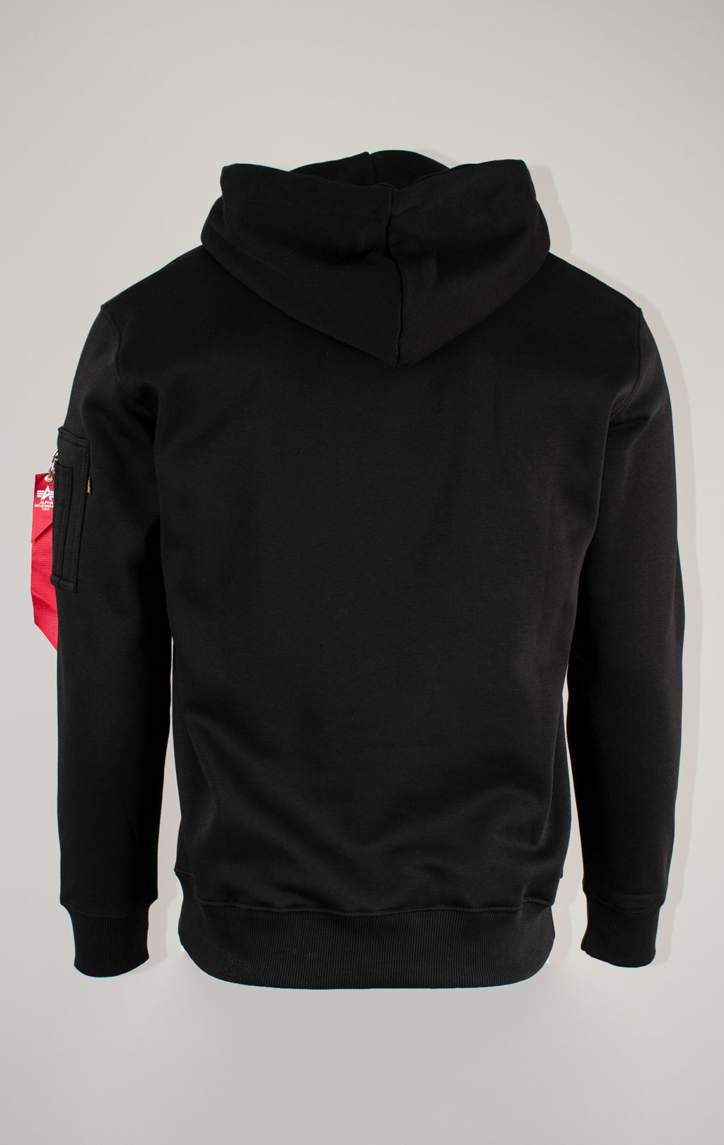 Толстовка ALPHA INDUSTRIES EMB HOODY black 