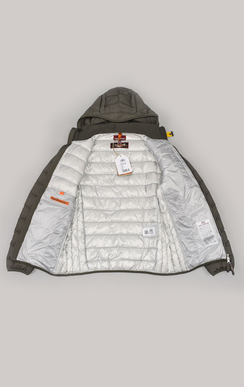 Куртка-пуховик лёгкая PARAJUMPERS LAST MINUTE FW 21/22 fisherman 