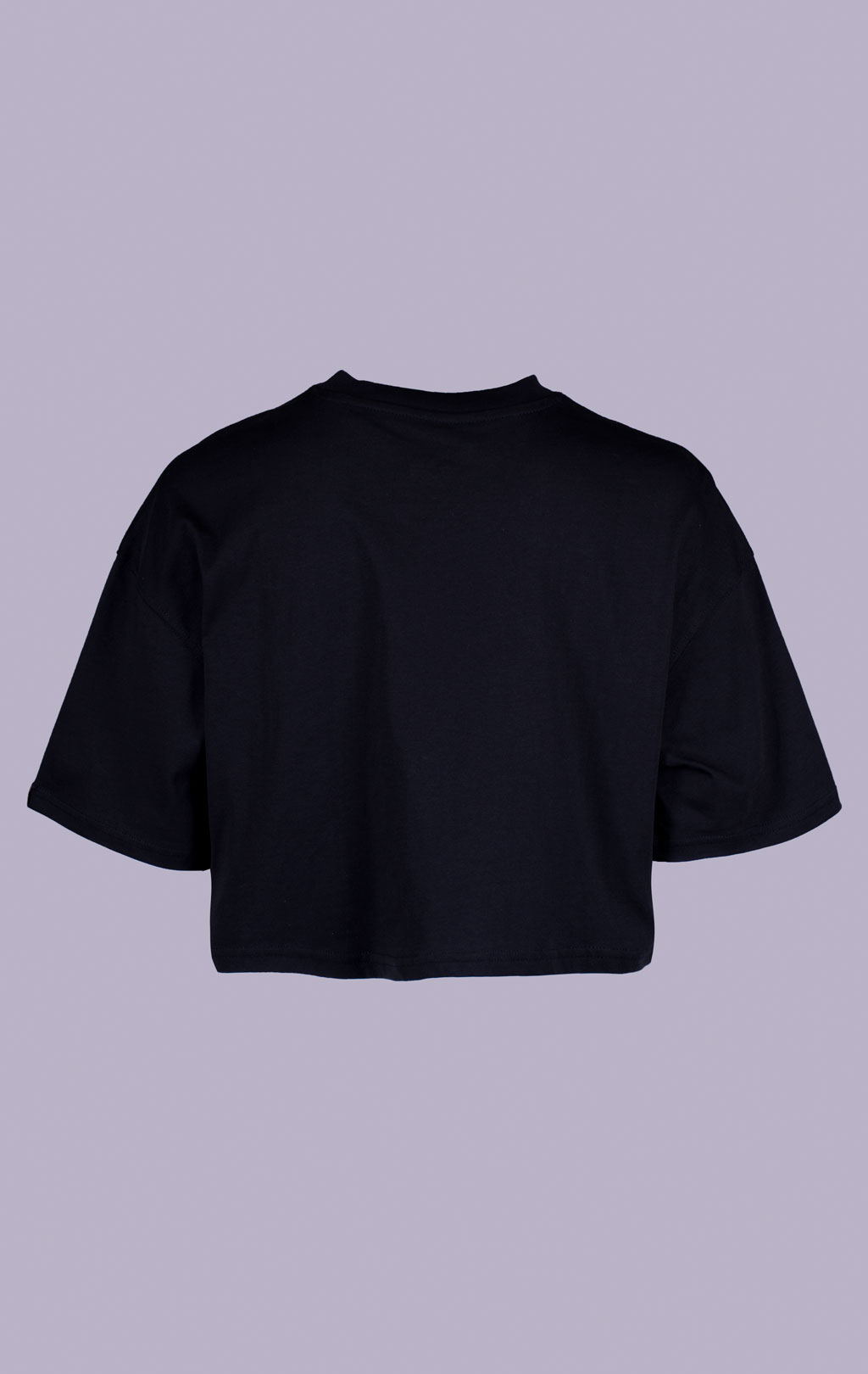Женская футболка-кроп ALPHA INDUSTRIES BASIC T CROPPED PP black 