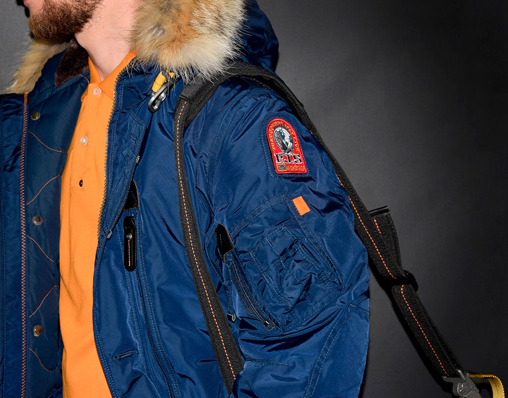 Аляска-пуховик PARAJUMPERS RIGHT HAND cadet blue 