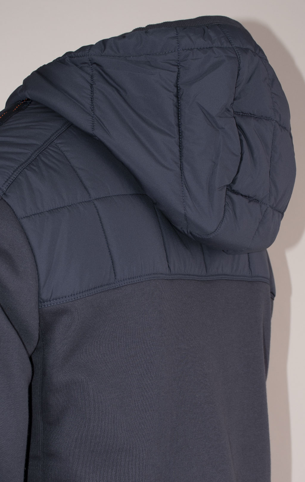 Толстовка комбинированная PARAJUMPERS BERNARD FW 24/25 blue navy 