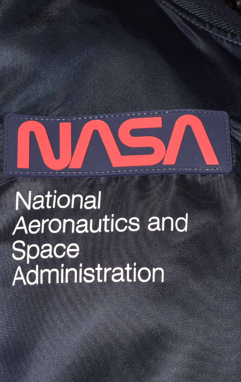 Бомбер-ветровка ALPHA INDUSTRIES L-2B NASA GEN-II FLIGHT JACKET SS 23 m replica blue 