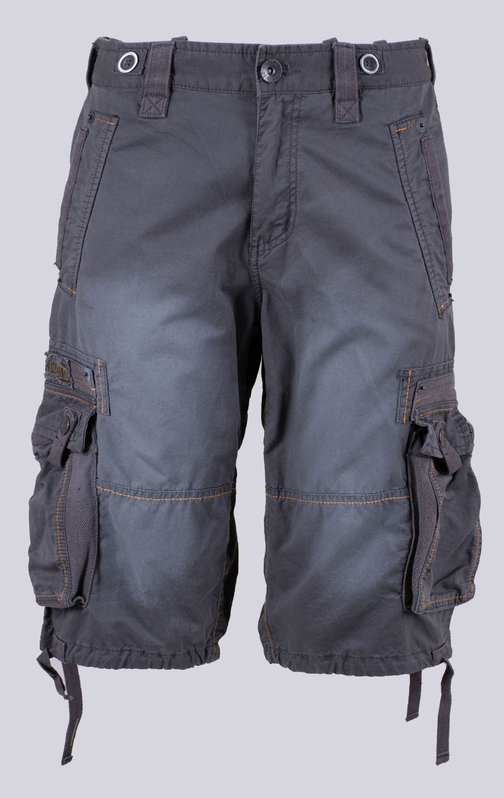 Шорты карго ALPHA INDUSTRIES TERMINAL grey black 