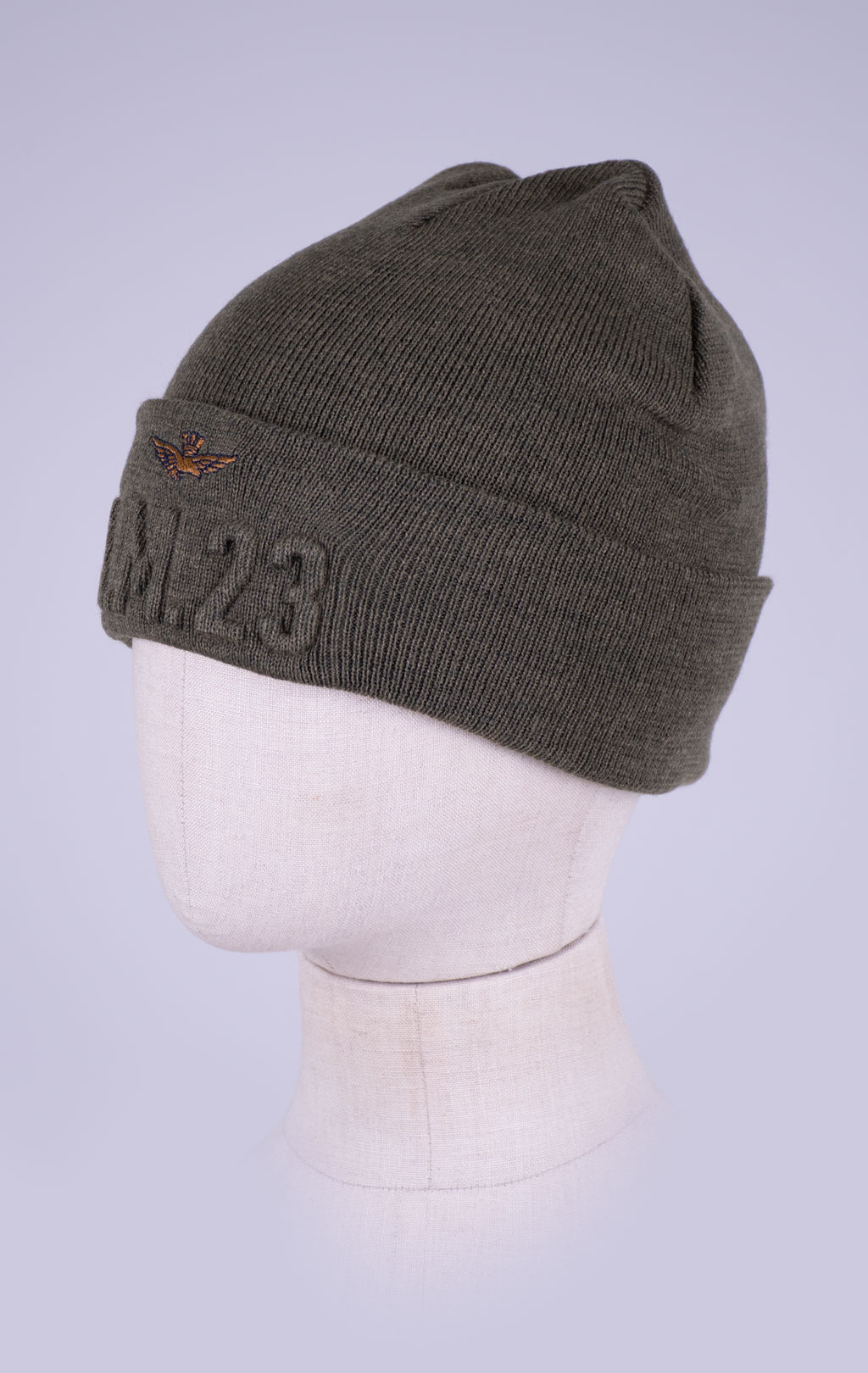 Шапка вязаная AERONAUTICA MILITARE FW 26/27/CN olivine (CU 0099) 