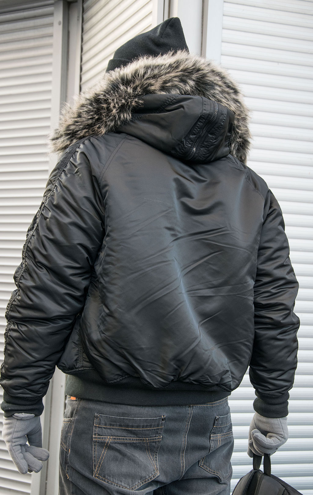 Аляска короткая ALPHA INDUSTRIES N-2B VF 59 black 