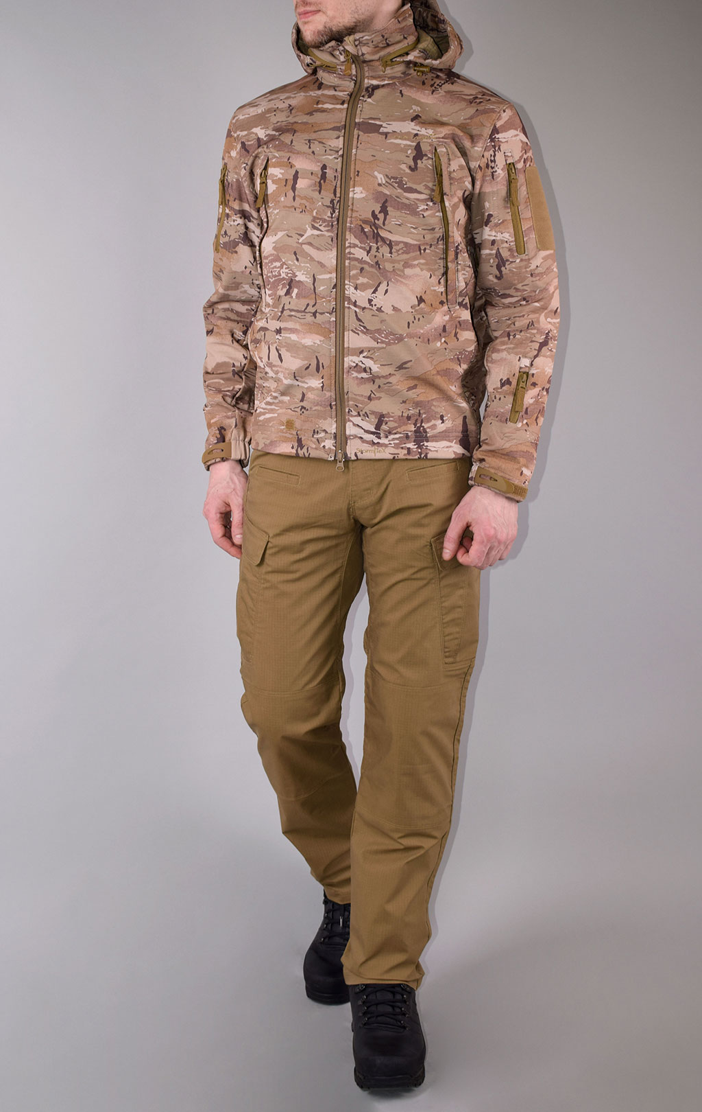 Куртка тактическая softshell Pentagon мембрана ARTAXES Soft Shell pentacamo 08011 
