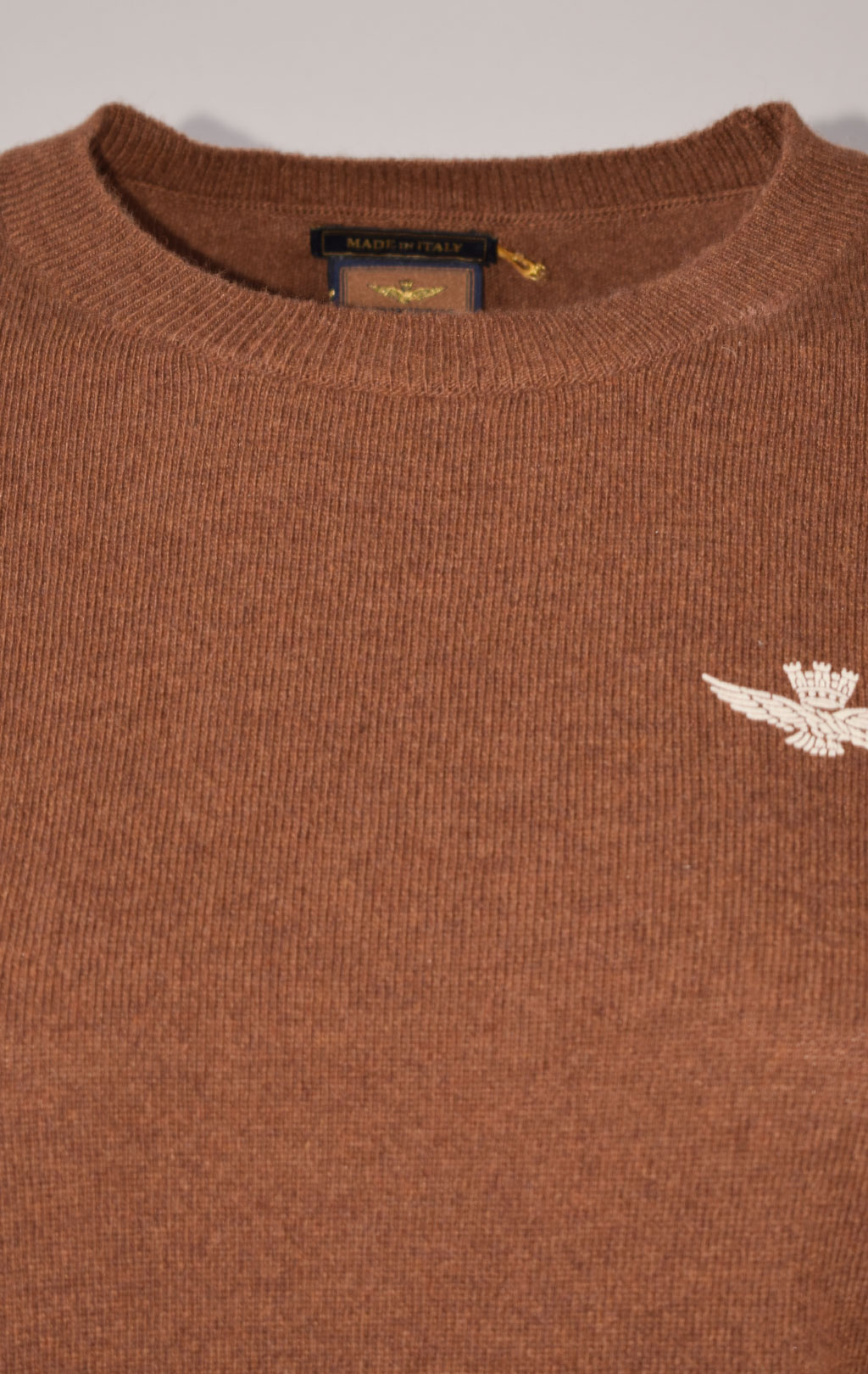 Женский свитер AERONAUTICA MILITARE FW 23/24/IT tabacco (MA 1465) 
